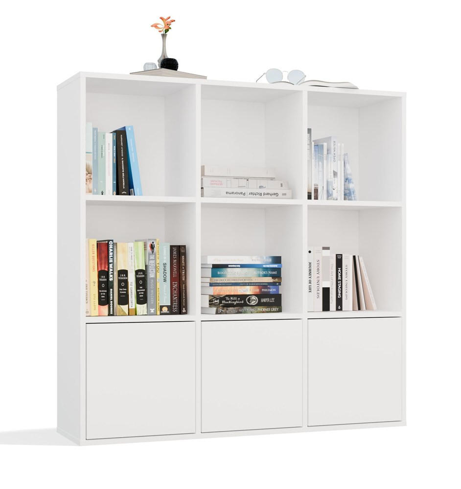 RAUMHIRSCH FURNITURE KNIŽNICA Biela 110/110/30