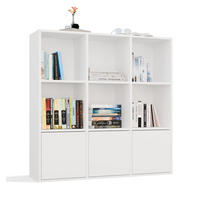 BÜCHERREGAL Weiß 110/110/30 - Weiß, Holzwerkstoff (110/110/30cm) - RAUMHIRSCH FURNITURE