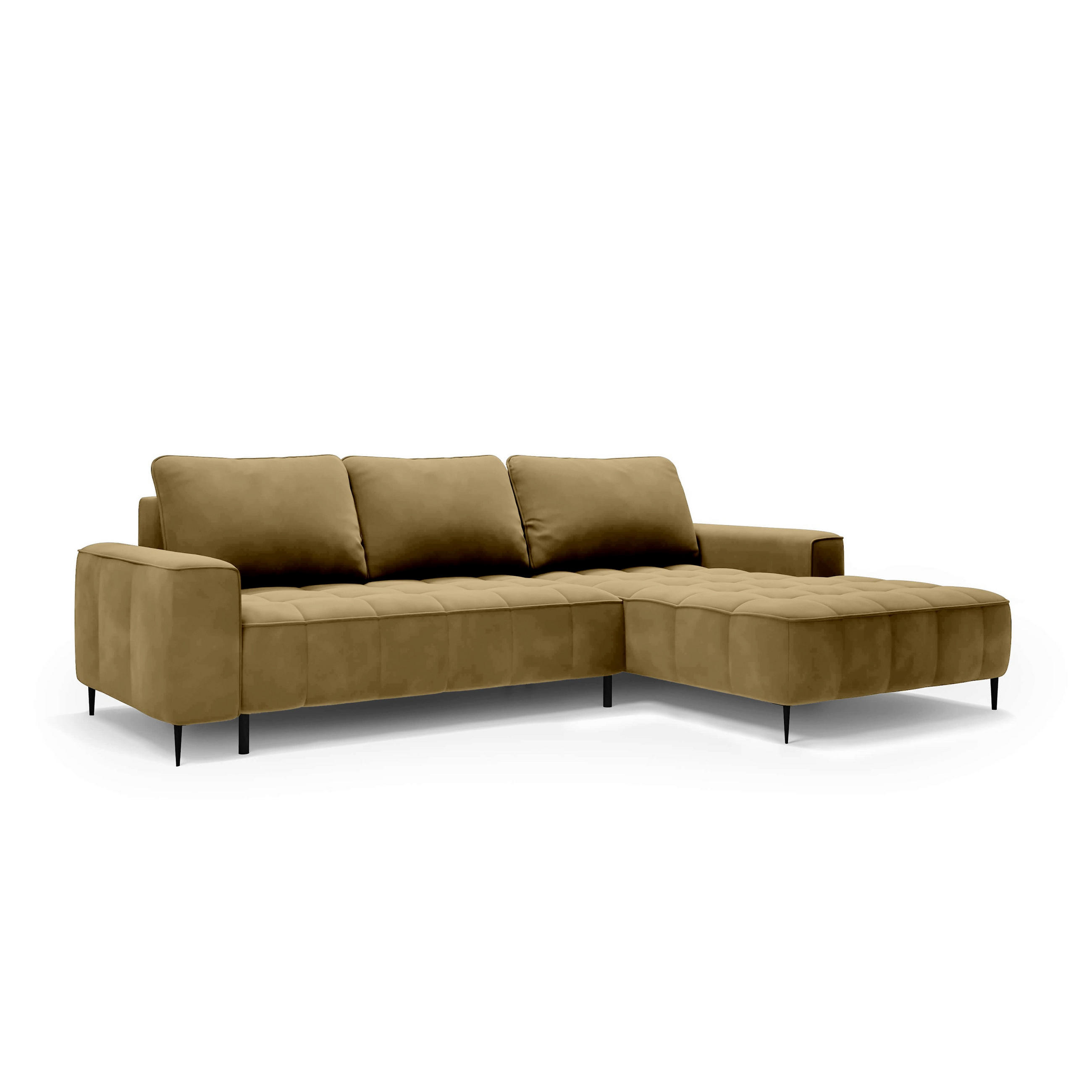 ECKSOFA Francessco Multicolor - Multicolor, Textil (280/90/166cm) - Pillovely