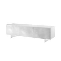 TV-LOWBOARD HUDSON Weiß 180x49x50 cm - Weiß, Holzwerkstoff (180/50/49cm) - FURNLUX
