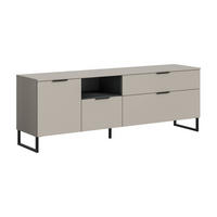 TV Lowboard Nola (B/H/T: ca. 185/64/41 cm) in Kaschmir/Kaschmir - Kaschmir, Holzwerkstoff (185/64/41cm)