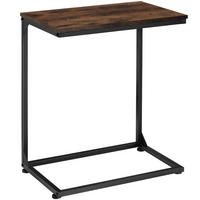 BEISTELLTISCH Cardiff,55,5 x 35 x 67 cm,Industrial Holz dunkel, rustikal - Rostfarben, Holz (35/55.5/67cm) - tectake
