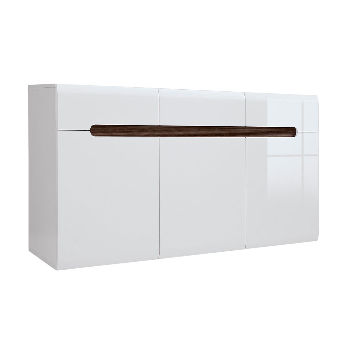 SIDEBOARD Darrel Weiß - Weiß, Holzwerkstoff (150/84/41cm) - Petits-meubles