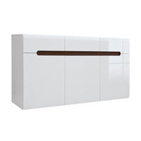 SIDEBOARD Darrel Weiß - Weiß, Holzwerkstoff (150/84/41cm) - Petits-meubles