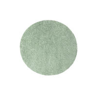 HOCHFLOR-TEPPICH City Shaggy 500 Grün 80x80 cm Rund - Grün, Textil (80/80cm) - carpet city