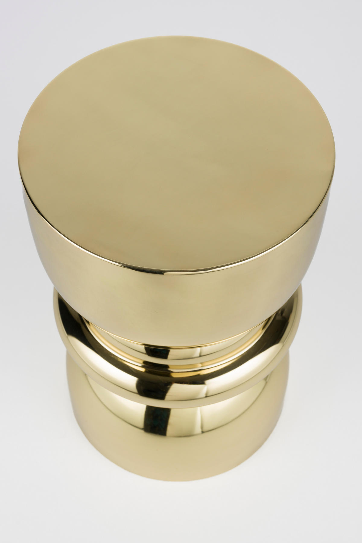 BEISTELLTISCH Kinga - Gold - 29.5/29.5/48 cm - Goldfarben, Metall (29.5/29.5/48cm)