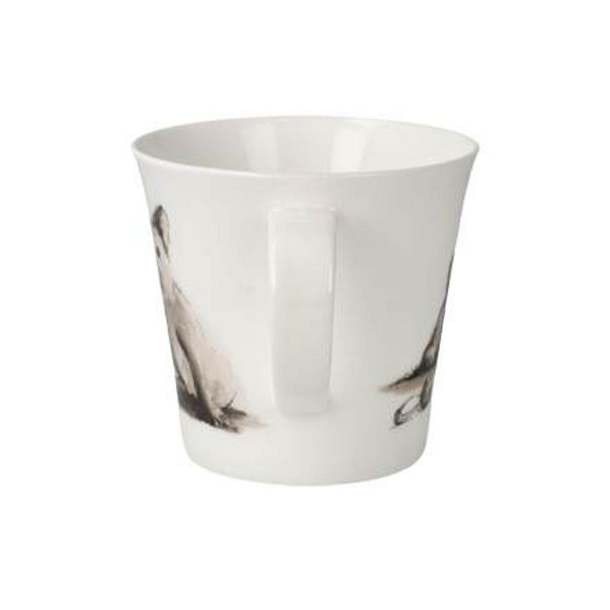 TEETASSE Peter Schnellhardt - Dicke Freunde, Fine Bone China - Multicolor, Keramik (0.35L) - Goebel