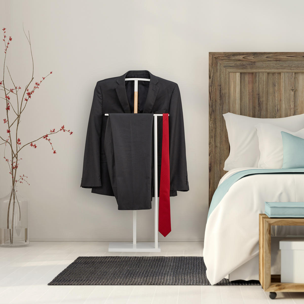 HERRENDIENER - Multicolor, Holzwerkstoff/Metall (48/107/20cm) - Relaxdays