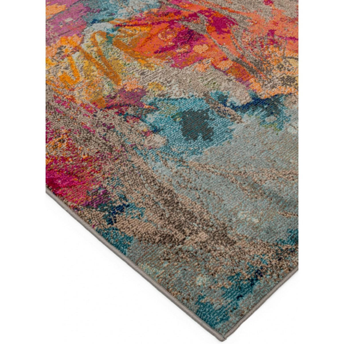 TEPPICH Moderner, flachgewebter für Wohn- und Schlafzimmer GALACTIC Mehrfarbig 160 x 230 cm - Multicolor, Textil (160/230cm) - Novatrend