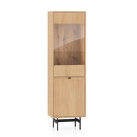 VITRINE Nila Holz - Braun, Holzwerkstoff (54/190/40cm) - Petits-meubles