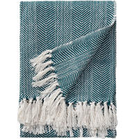 BAUMWOLLDECKE Alisea Blau 125x150 cm - Blau, Textil (125/150cm) - benuta Nest