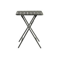 GARTENTISCH - 2 Personen - Metall - Anthrazitgrau - - Anthrazit, Metall (60/60/73cm) - Vente-Unique