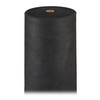 UNKRAUTVLIES Schwarz Polypropylen 1x50 m Rolle - Schwarz, Kunststoff (100/0.1/5000cm) - Relaxdays