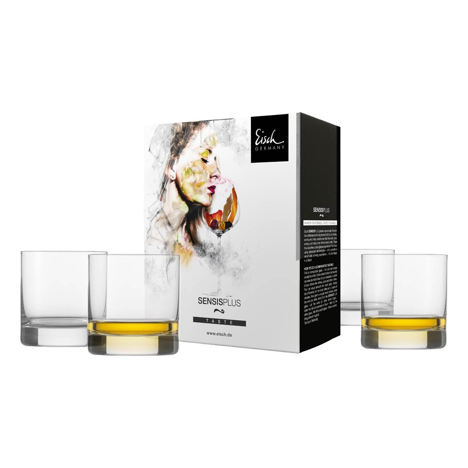WHISKYGLÄSER Superior SensisPlus transparent 400 ml 4er Set - Transparent, Glas (0.47L) - Eisch