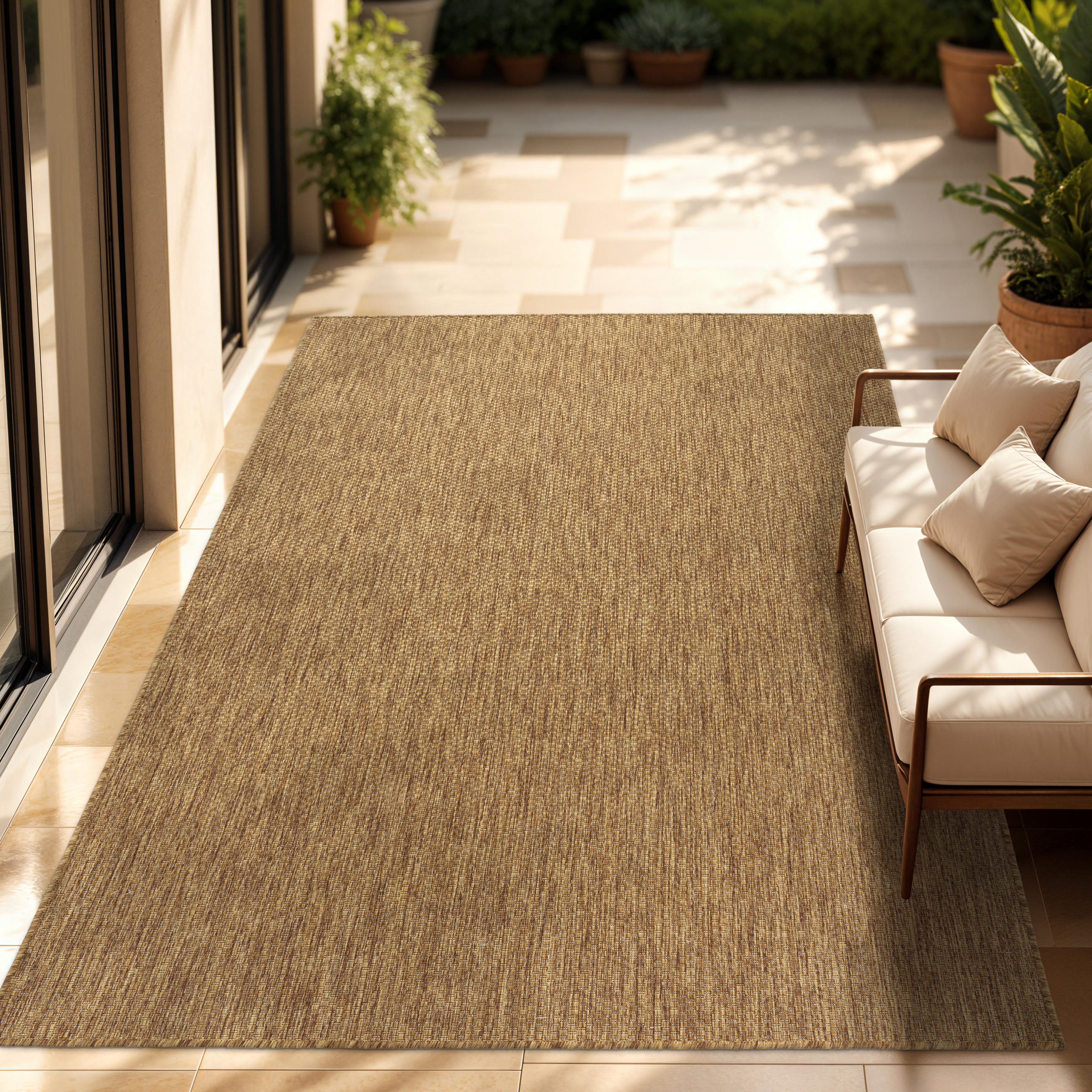 OUTDOORTEPPICH 300/400 cm Venedig 165 - Braun, Textil (300/400cm) - Paco Home
