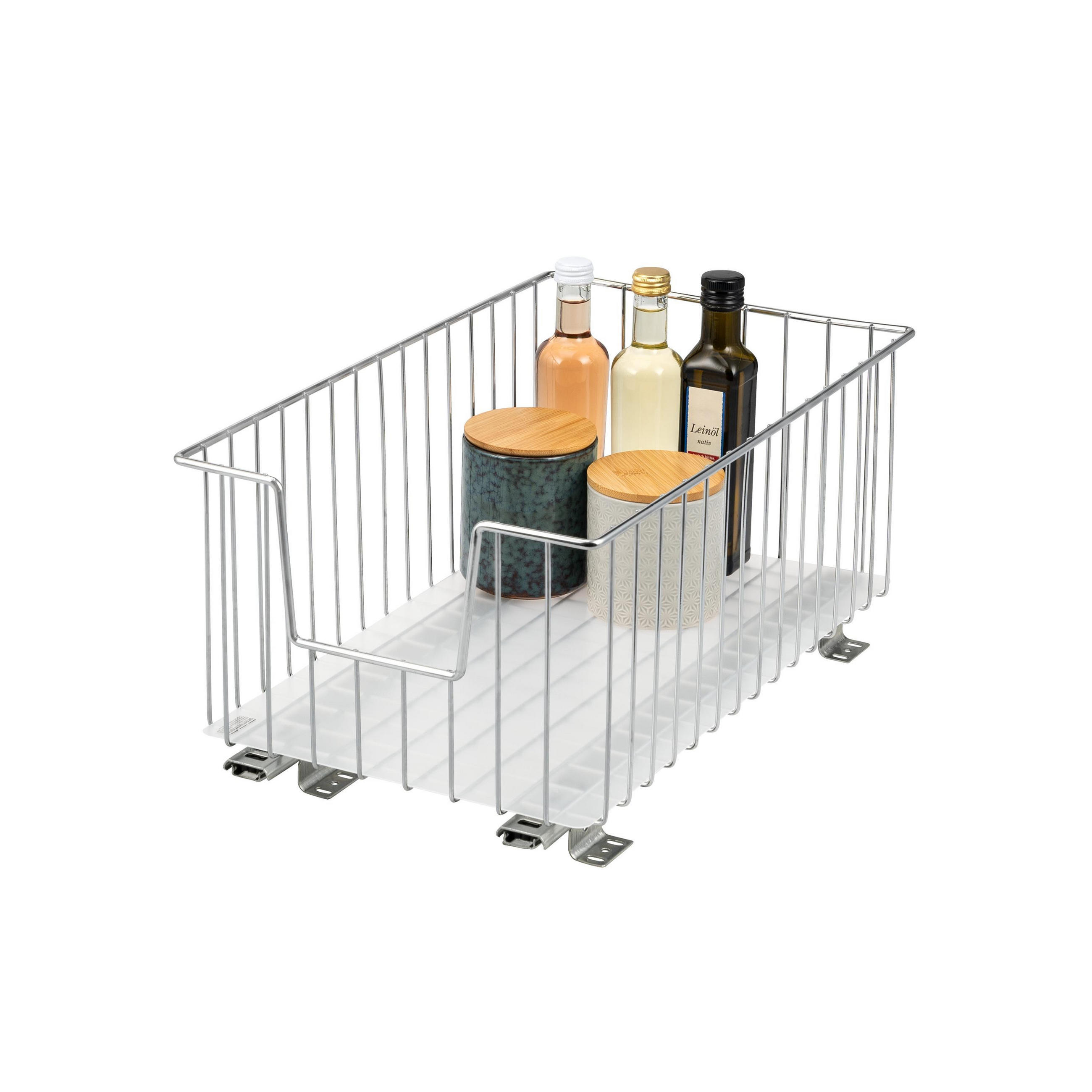bremermann Schrank-Korbauszug Chrom 30x23x50.5 cm
