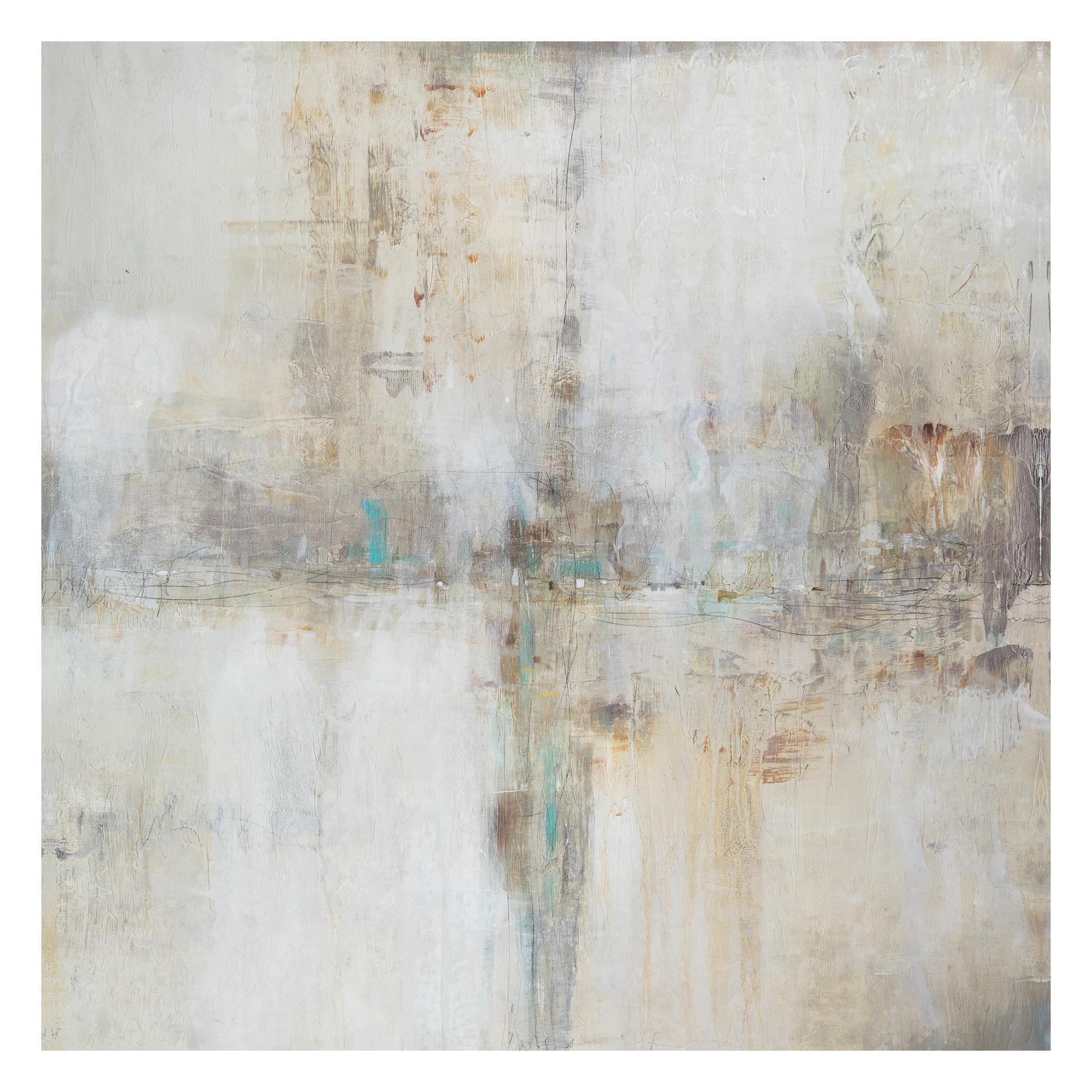 FOTOTAPETE Essenz I 240/240 cm - Grau, Papier (240/240cm) - Bilderwelten