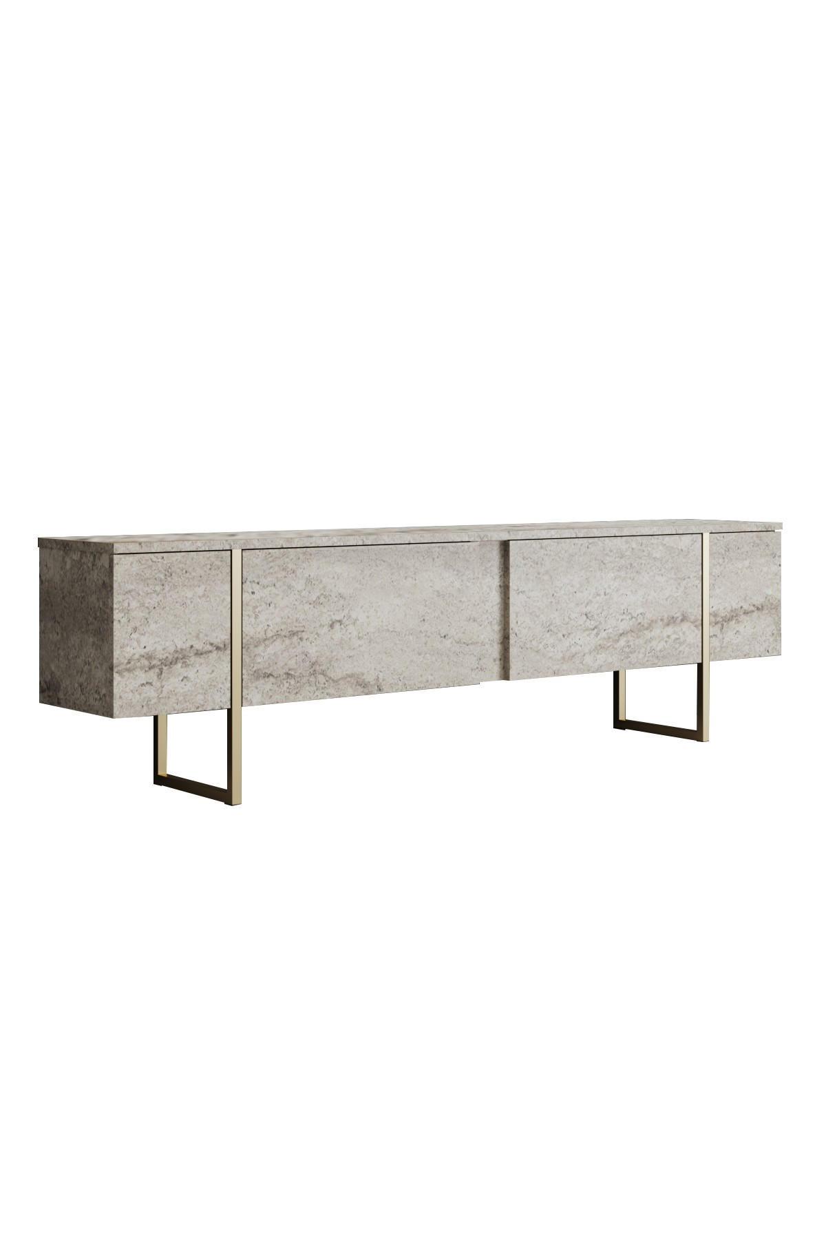 Habitat Garten Tv-Möbel Beige, Gold 30x50x180 cm