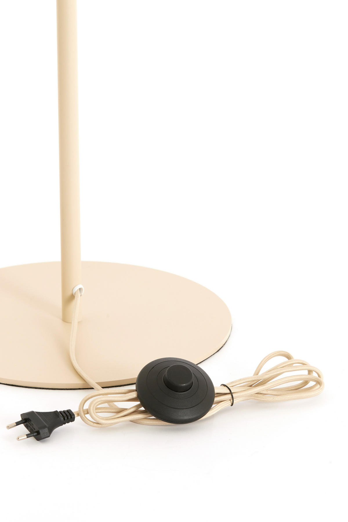 STEHLAMPE Solune Beige 35/35/165 cm - Beige, Metall (35/35/165cm) - Light & Living