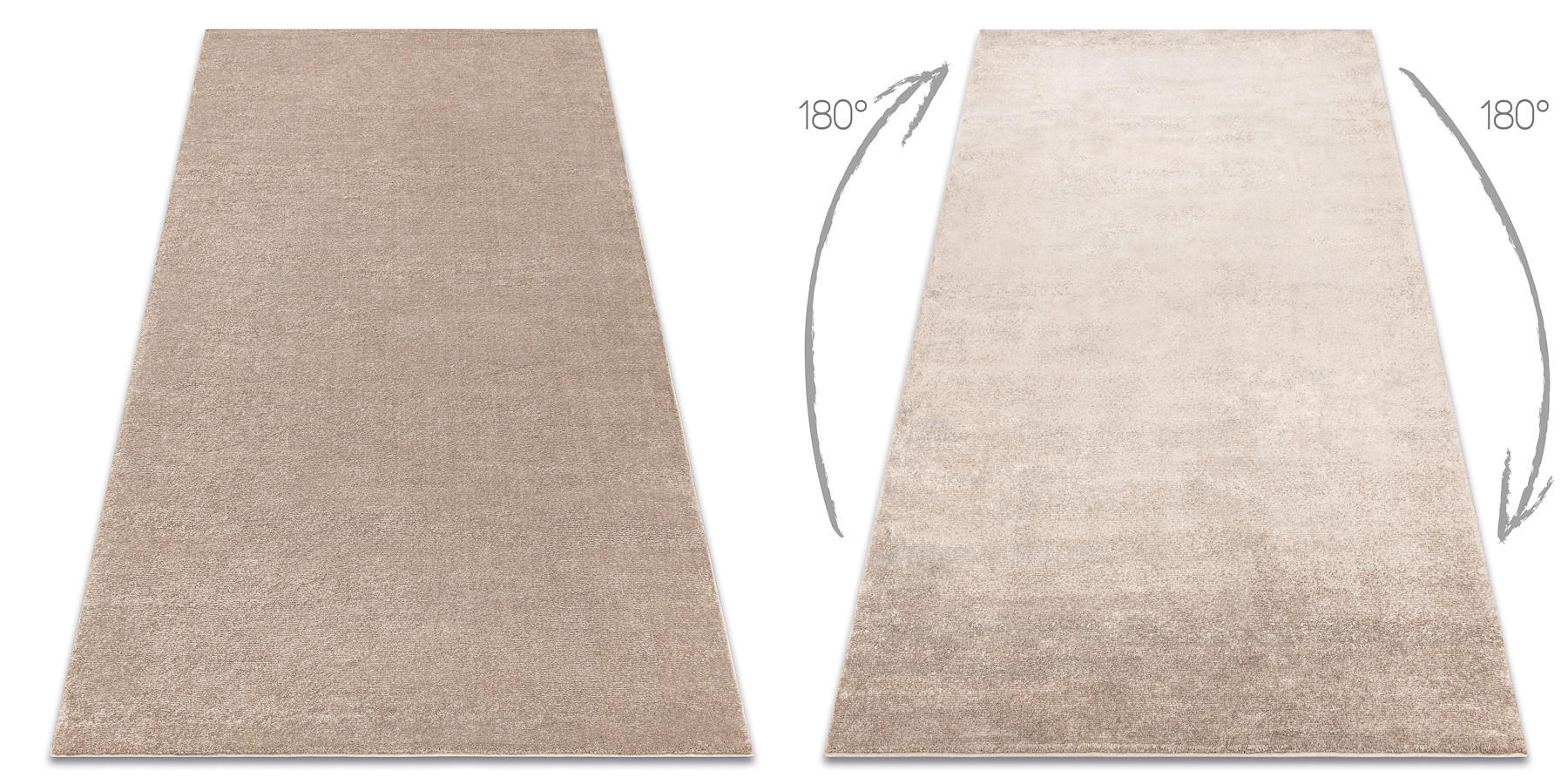 TEPPICH Softy 200/290 cm - Beige, Textil (200/290cm) - rugsX