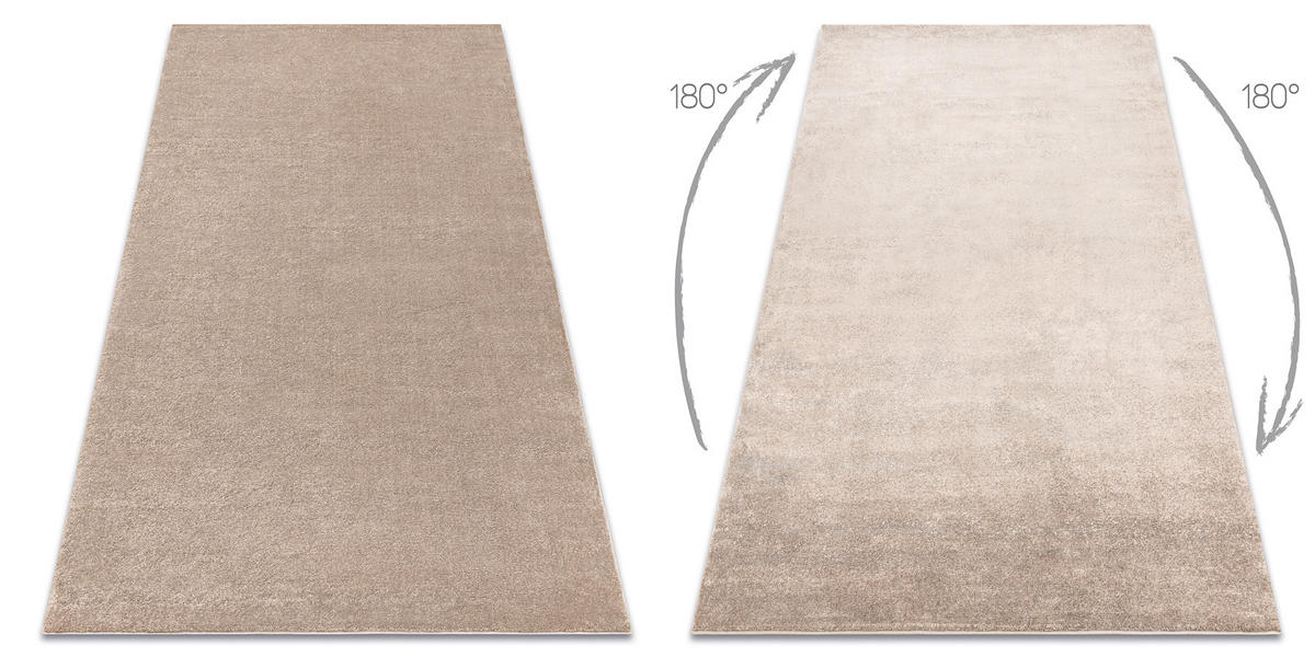 TEPPICH Softy 200/290 cm - Beige, Textil (200/290cm) - rugsX