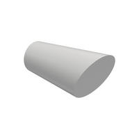 ENDSTÜCKE FÜR GARDINENSTANGEN 20 mm Ø, Bero Weiß, Packung 2 Stück - Weiß, Holz (6.8/4/4cm) - INTERDECO