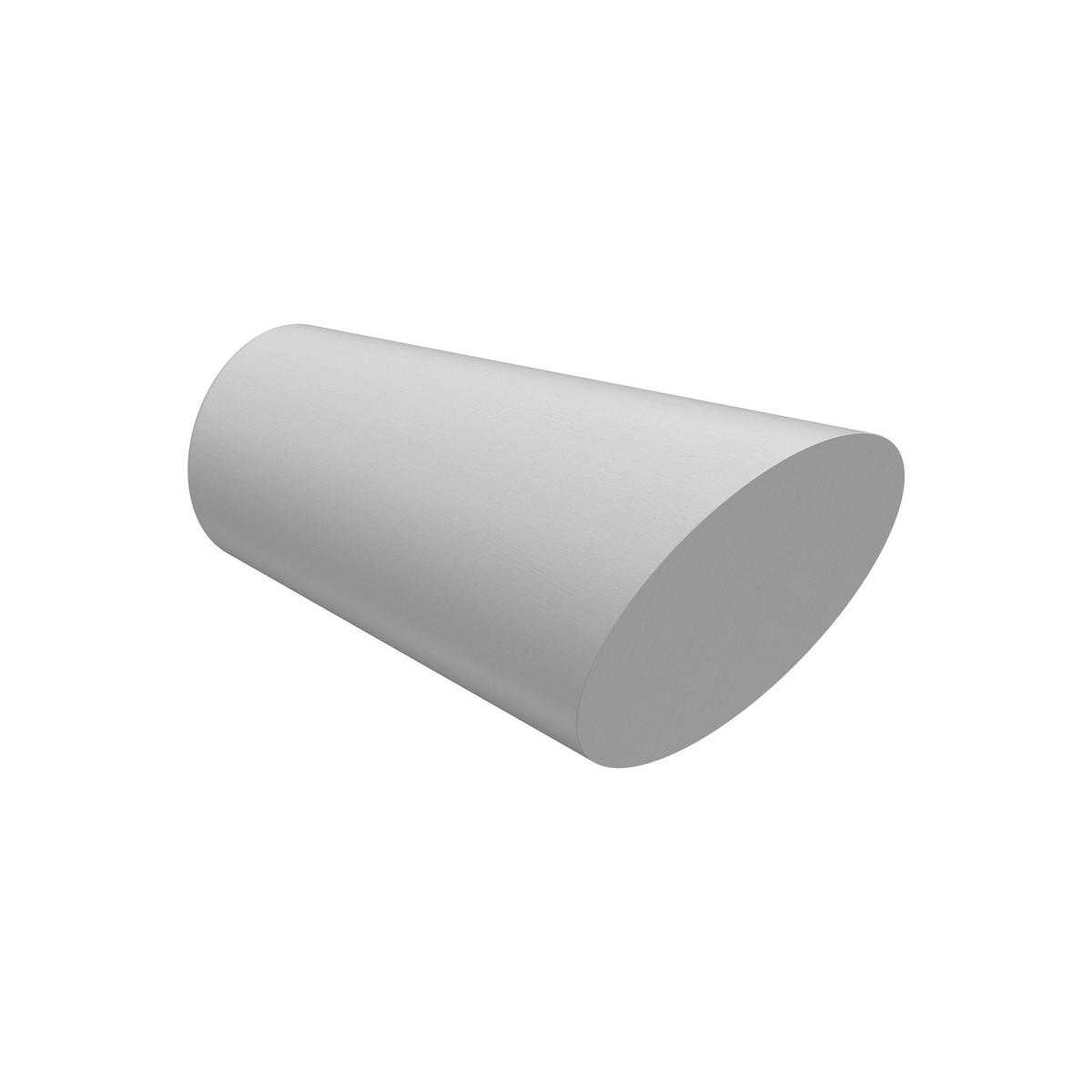 ENDSTÜCKE FÜR GARDINENSTANGEN 20 mm Ø, Bero Weiß, Packung 2 Stück - Weiß, Holz (6.8/4/4cm) - INTERDECO