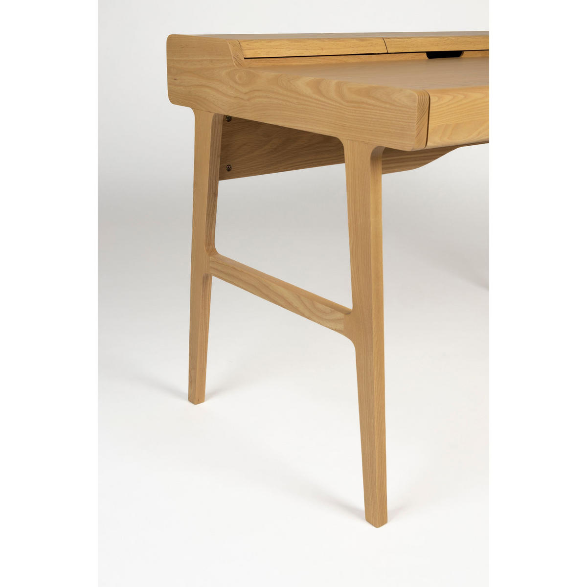 SCHREIBTISCH Kaat Natur - Naturfarben, Holz (70/120/81cm) - Zuiver