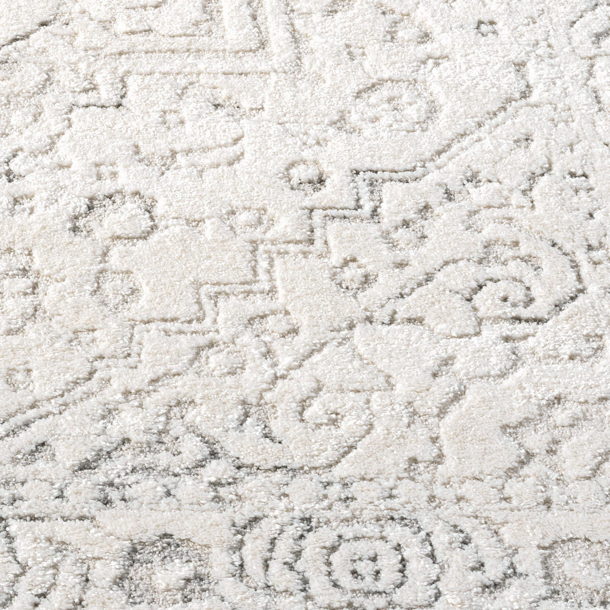 KURZFLOR-TEPPICH Lounge 0638 Creme 80x300 cm - Creme, Textil (80/300cm) - carpet city