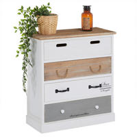 KOMMODE SALVA - Weiß, Holz (58/63/27cm) - CARO-Möbel