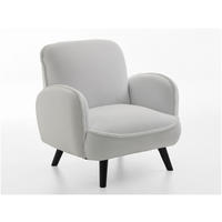 ARMLEHNENSESSEL Ben Teddystoff Weiß - Weiß, Textil (88/84/87cm) - ATLANTIC home collection