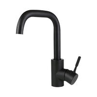 WASCHTISCHARMATUR Nora - Schwarz, Metall (6/24/24cm) - Nettlife