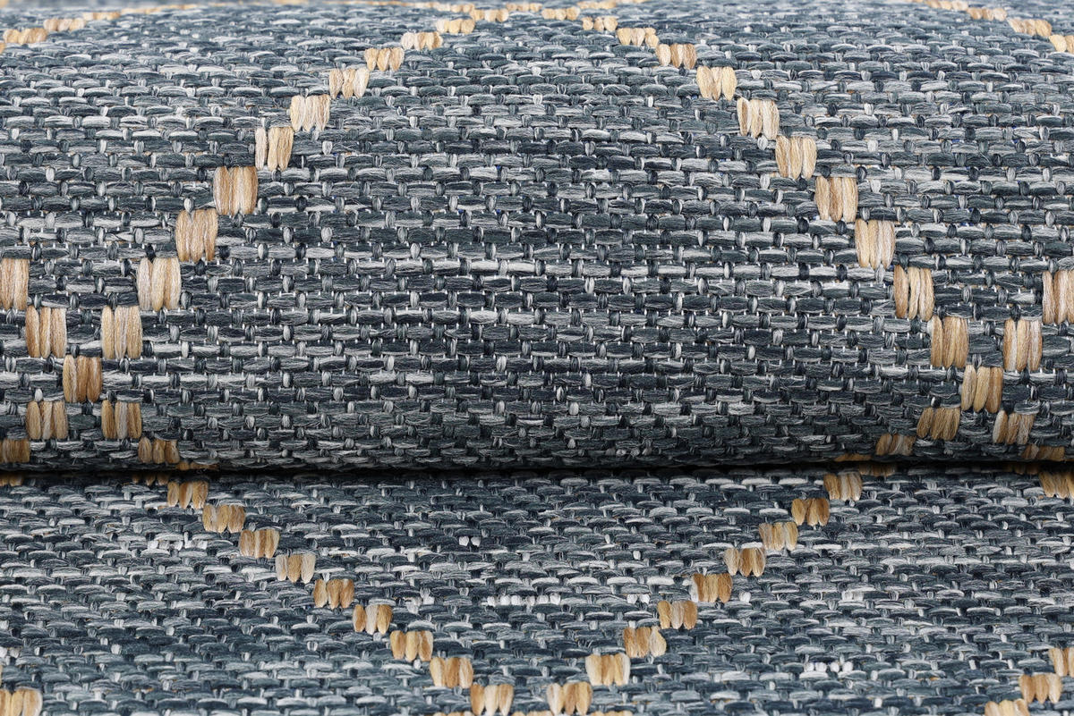 TEPPICH MELISSA BLAU 150/240 cm - Blau, Textil (150/240cm) - Tapiso