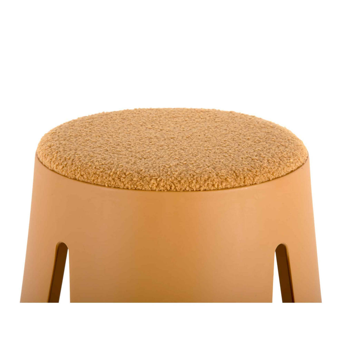 HOCKER Savor 44/44/46 cm - Gelb, Kunststoff (44/46/44cm) - Leitmotiv