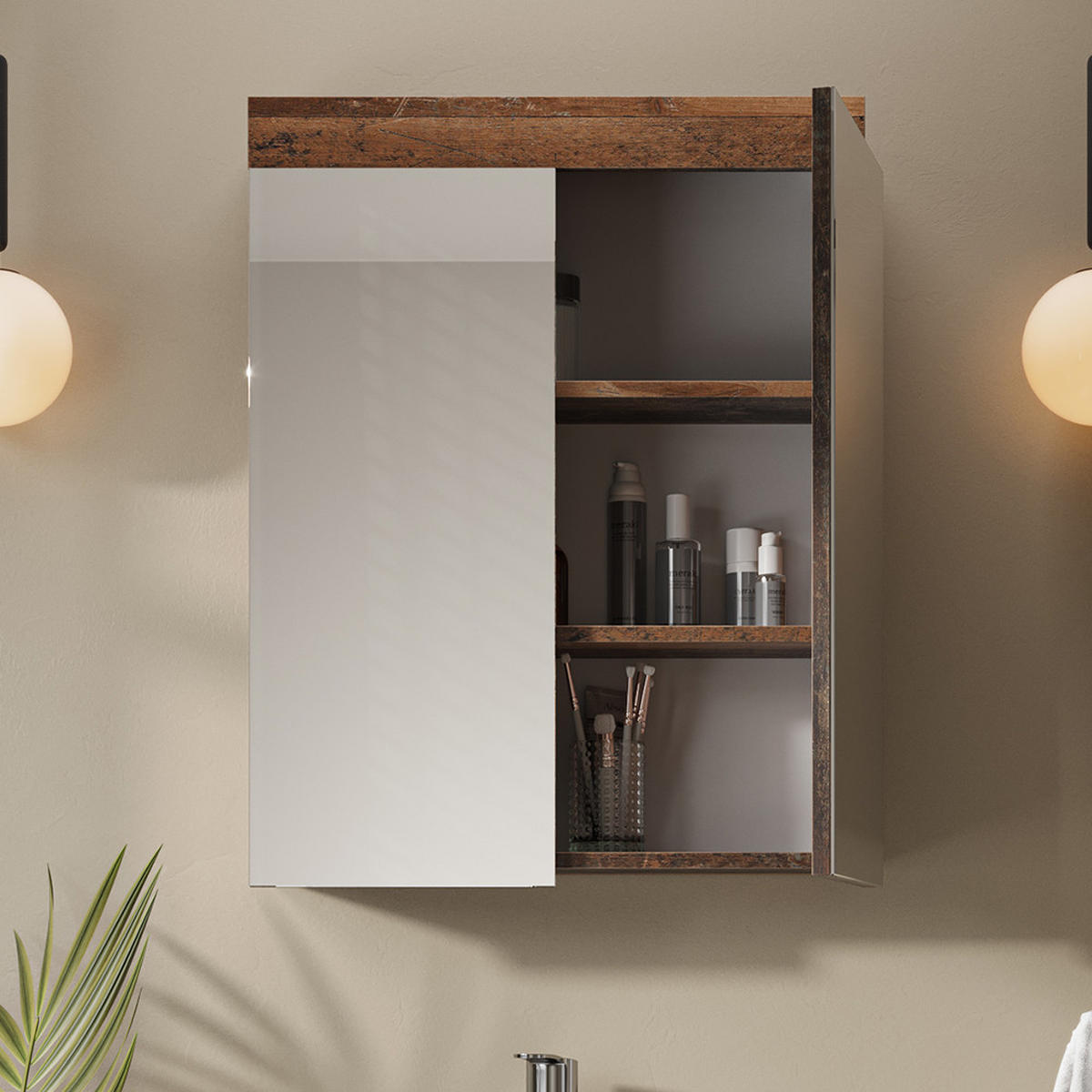 Braun, Holzwerkstoff (60/77/17cm) - Vicco