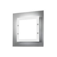 DECKENLEUCHTE - Weiß, Metall (41/41/6cm) - Lumicom