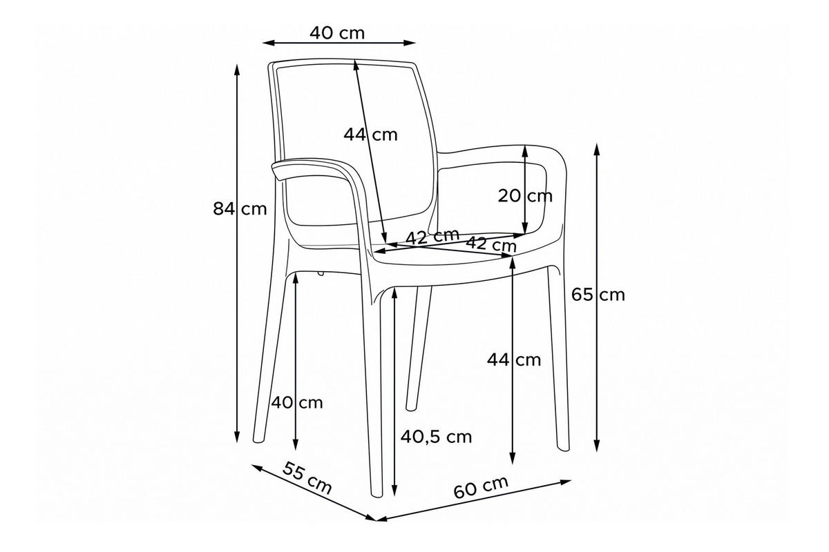 GARTENMÖBEL-SET LEOPSI, RANTU 7-tlg, Weiß - Weiß, Kunststoff - KONSIMO®