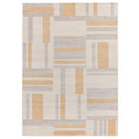 WEBTEPPICH grau und beige Craft 160/230 cm - Beige/Grau, Naturmaterialien/Textil (160/230cm) - Atticgo