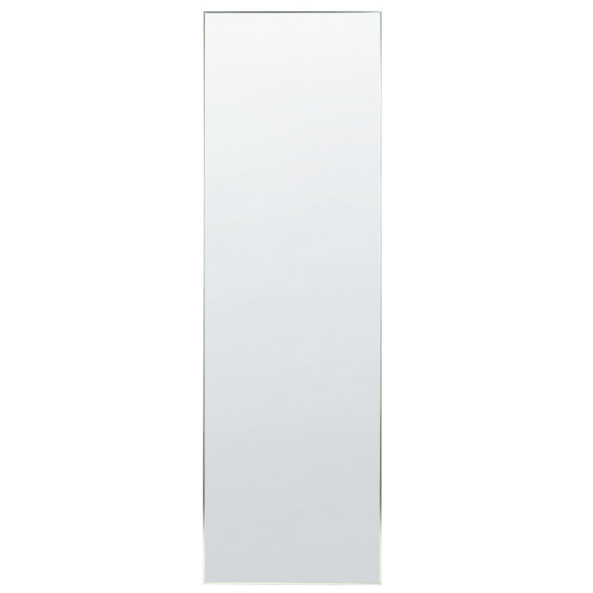 STEHSPIEGEL silber rechteckig 50/156 cm Beauvais - Silberfarben, Metall (7/156/50cm) - Beliani