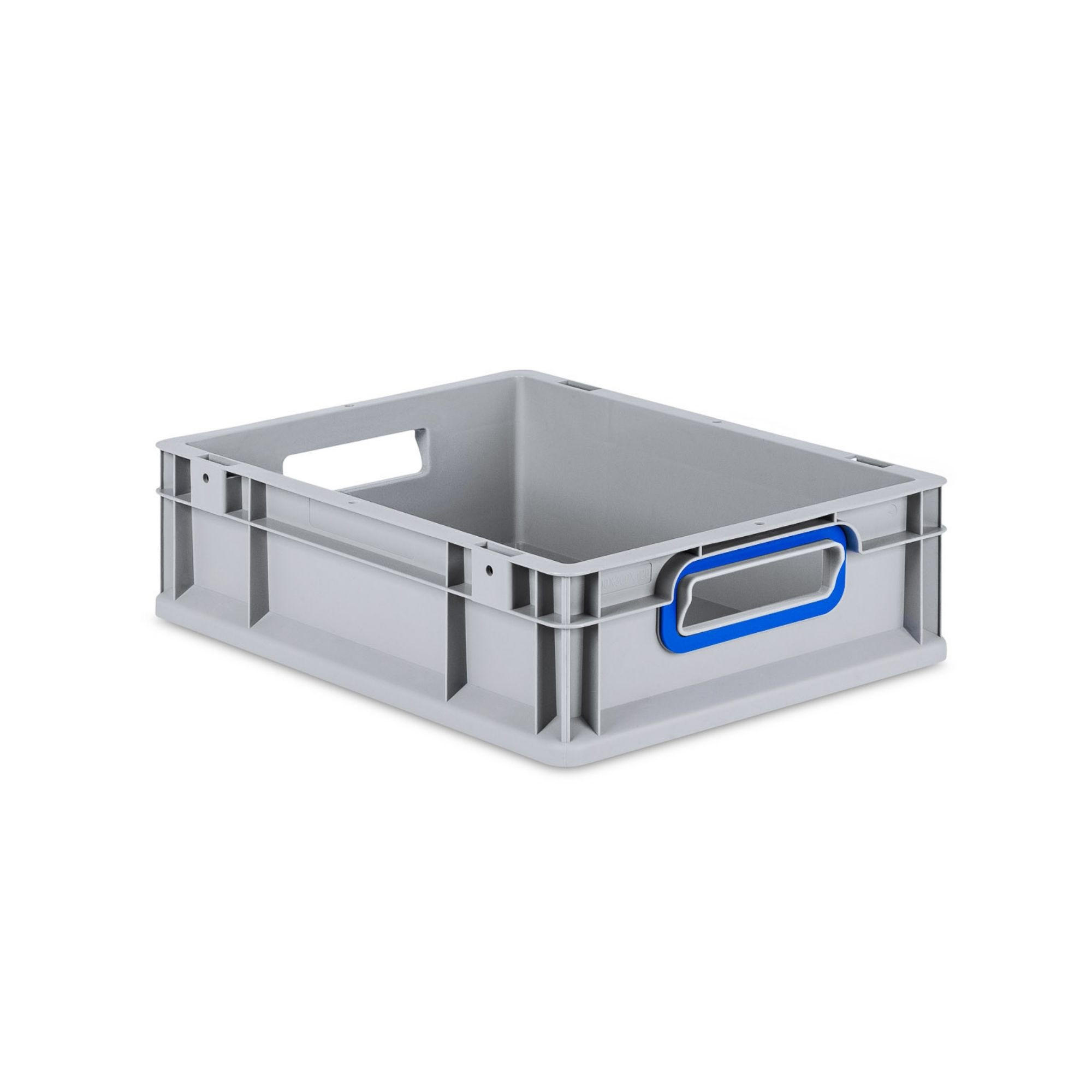 EUROBOX Nextgen Color 12x30x40cm 11 Liter Griffe Blau Offen - Blau, Kunststoff (30/12/40cm) - PROREGAL