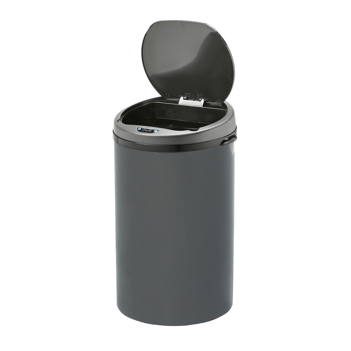 SENSORMÜLLEIMER 30L - Grau, Metall (32/51/32cm) - SVITA
