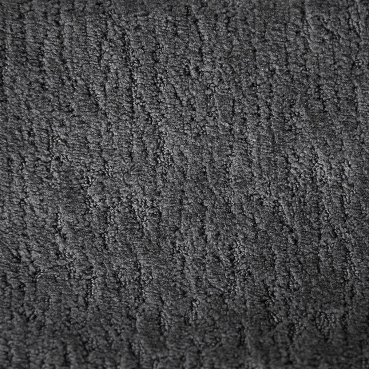 SOFA Tirano Samt Dunkelgrau mit Ottomane links - Dunkelgrau, Textil (102/300cm) - Juskys