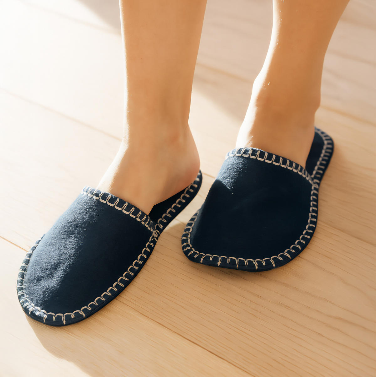 6XPAPUČE pre hostí - viacfarebná, textil (31/10cm) - Relaxdays