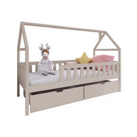 HAUSBETT Domi - Kaschmir, Holz (80/200cm) - MIRJAN24