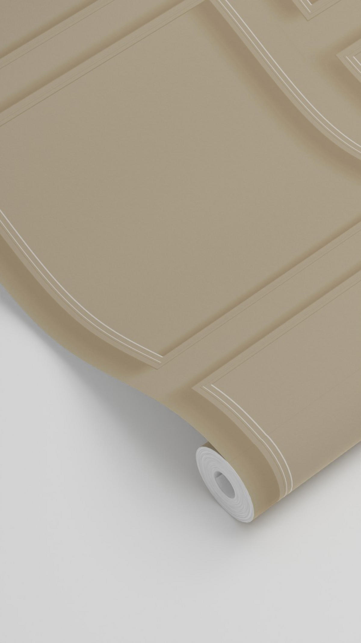 TAPETE Holzwandverkleidung 50 x 900 cm - Beige, Papier (50/900cm) - ESTAhome