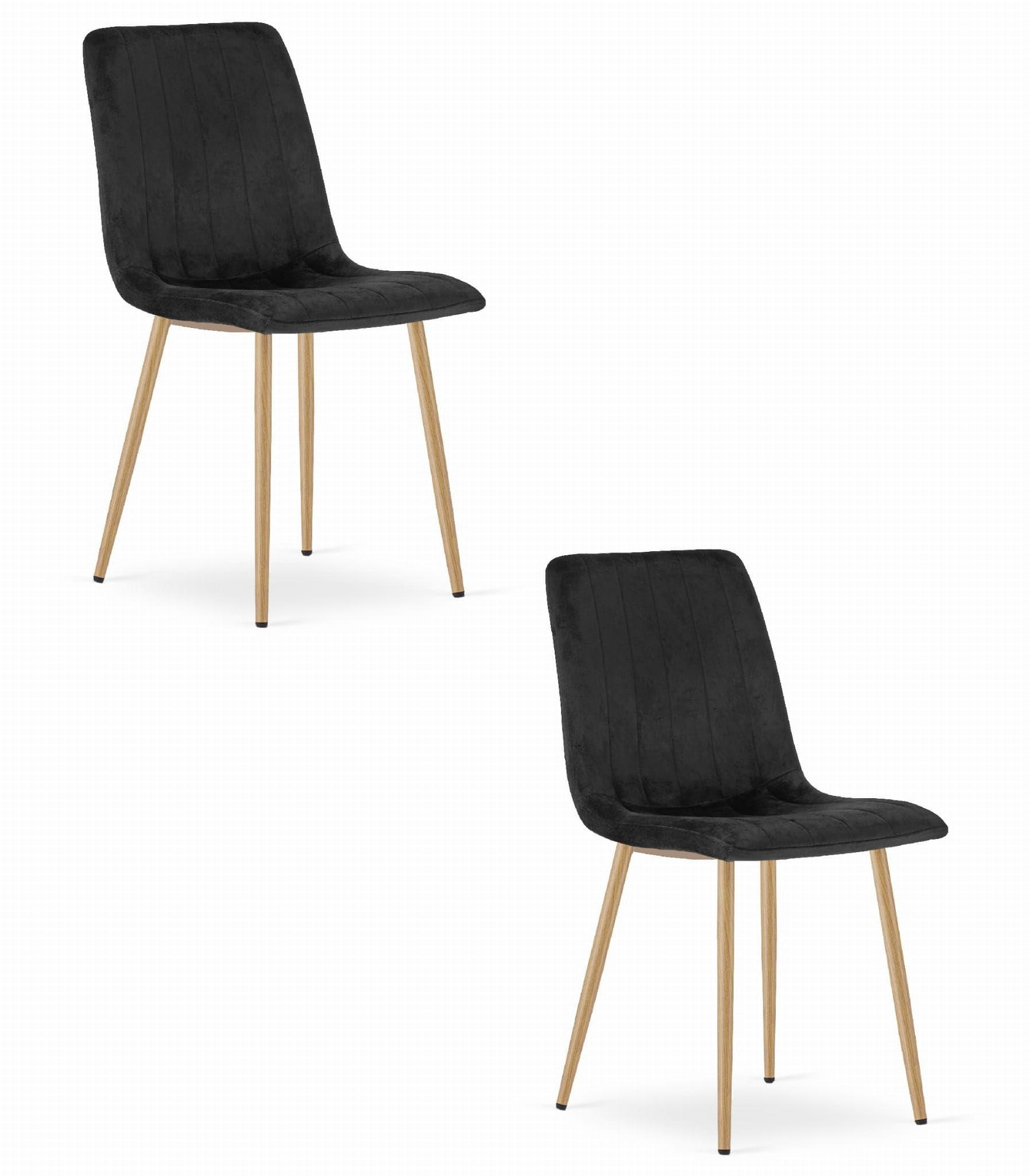Best For Home Esszimmerstühle Schwarz 46x86x56 cm