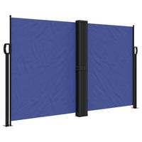 SEITENMARKISE Ausziehbar Blau 140x600 cm - Blau, Textil (600/140/600cm) - furnicato