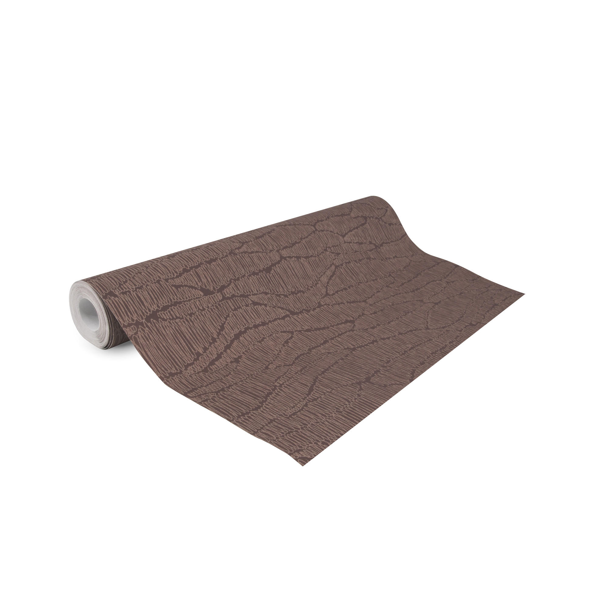 TAPETE Thya - Braun, Papier/Kunststoff (53/1000cm) - Superfresco Easy