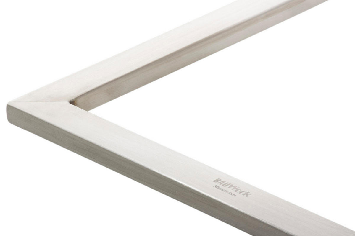 SCHWINGSTUHL 2er Set Lederlook Schwarz - Edelstahlfarben/Schwarz, Textil/Metall (40/90/50cm) - CLP