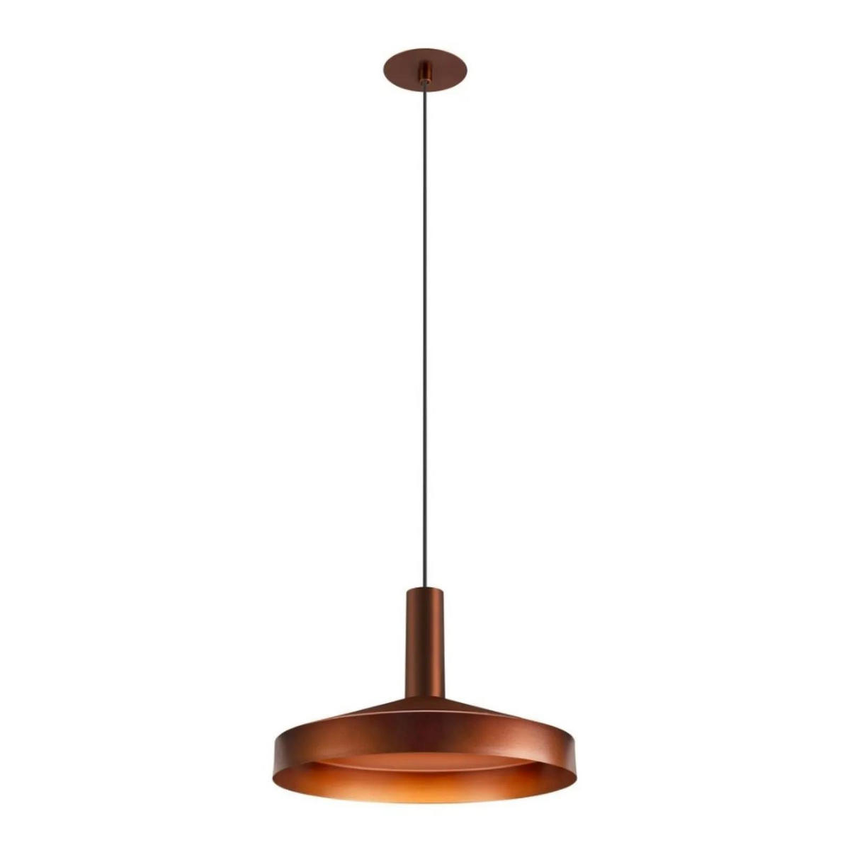 PENDELLEUCHTE LALU Bronze - Bronzefarben, Metall (3.4/3.4/10.7cm) - SLV